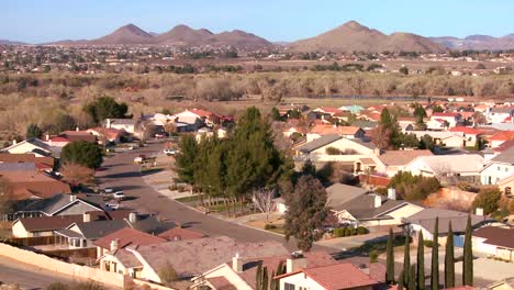 Birds-eye-view-over-neighborhoods-and-suburban-sprawl-in-a-desert-community