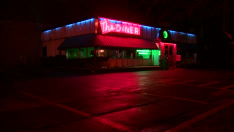 A-roadside-diner-at-night-2