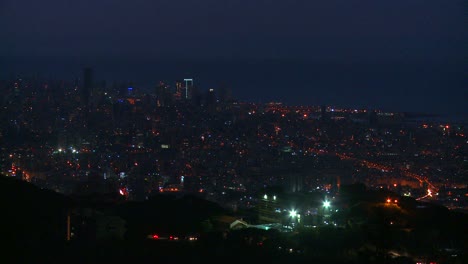 The-skyline-of-Beirut-Lebanon-at-night-1