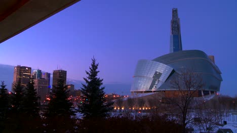 Downtown-Winnipeg-Manitoba-Canada-at-dusk-4