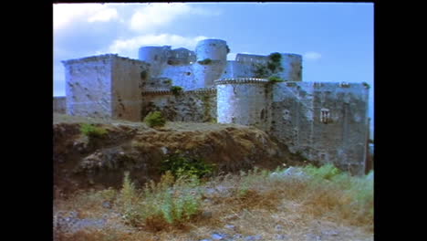 Die-Burg-Crac-De-Chevaliers-Crusdaer-In-Syrien-Im-Jahr-1996