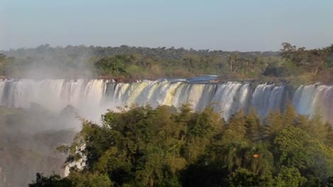 A-slow-pan-across-beautiful-Iguacu-Falls-at-the-Brazil-Argentina-border