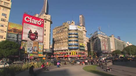 Buenos-Aires-Argentinien-Capitol-Nuevo-De-Julio-Gebäude