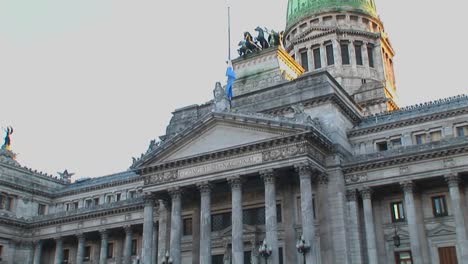 Buenos-Aires-Argentinien-Kapitol-Gebäude-Congresso-De-Nacion-Mit-Kuppel