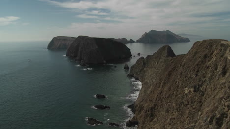 Una-Toma-De-Establecimiento-Del-Parque-Nacional-De-Las-Islas-Del-Canal,-California