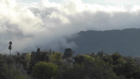Lapso-De-Tiempo-De-Nubes-Al-Atardecer-En-Casitas-Springs-California