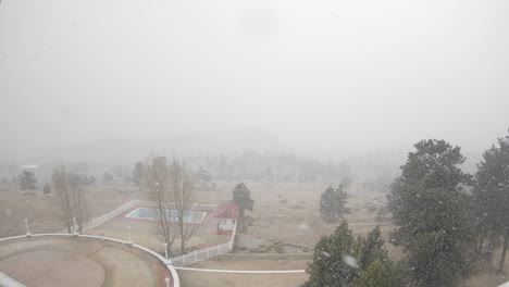 Zeitraffer-Von-Wolken-Und-Schnee-Im-Rocky-Mountain-National-Park-Vom-Stanley-Hotel-In-Estes-Park-Colorado