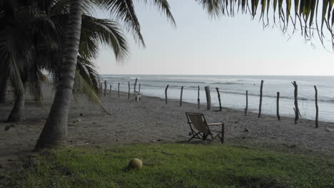 Zeitraffer-Von-Strand-Und-Wellen-Am-La-Saladita-Beach-Guerrero-Mexiko-Me