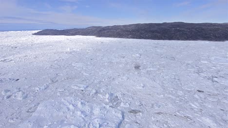 Antenne-Aus-Eis-In-Der-Endmoräne-Des-Ilulissat-Eisfjords-Unterhalb-Des-Jakobshavn-Gletschers-Oder-Sermeq-Kujalleq