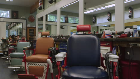 Nice-moving-shot-inside-an-old-fashioned-americana-barber-shop