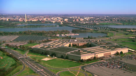 Antenne-über-Dem-Pentagon-In-Washington-DC