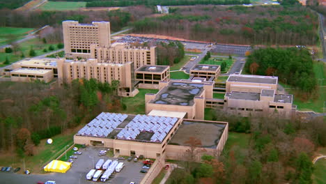 Vista-Aérea-over-Quantico-Marine-army-military-Headquarters-in-Virginia