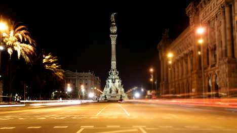 Estatua-de-Colón-Noche-02