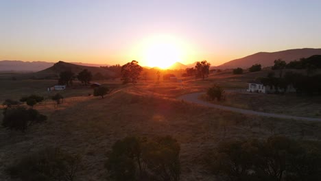 An-Excellent-Aerial-Shot-Of-Sunset-In-San-Luis-Obispo-California-1