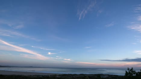 Galicien-Strand-Sonnenuntergang0