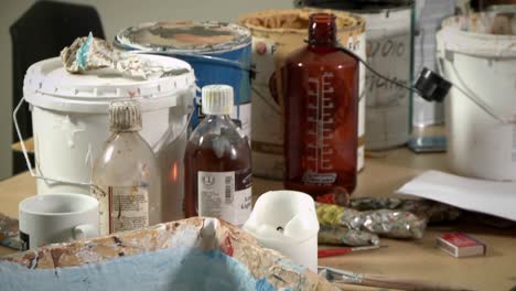 Painting-supplies-are-laid-out-on-a-table