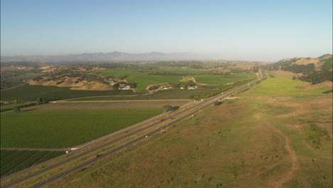 Helicopter-low-level-aerial-of-Santa-Barbara-County-vineyards-California-5