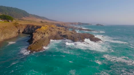 A-beautiful-aerial-over-the-shore-reveals-the-coastline-of-Big-Sur-in-Central-California-1