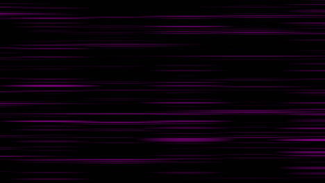 Looping-Animation-Von-Violetten-Und-Schwarzen-Horizontalen-Linien,-Die-Oszillieren