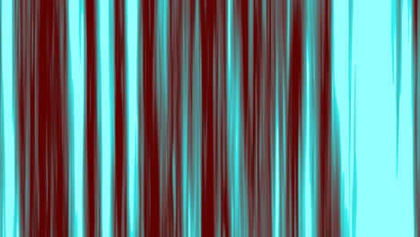 Looping-Animation-Von-Aqua--Und-Kastanienbraunen-Vertikalen-Linien,-Die-Oszillieren