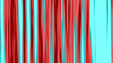 Looping-Animation-Von-Aqua-Und-Roten-Vertikalen-Linien,-Die-Oszillieren