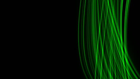 Looping-animation-of-green-light-rays