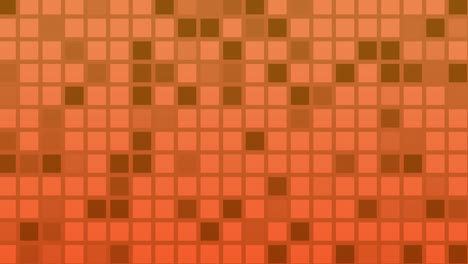 Looping-Animation-Von-Roten-Und-Gelben-Kacheln,-Die-Farbe-Und-Muster-ändern
