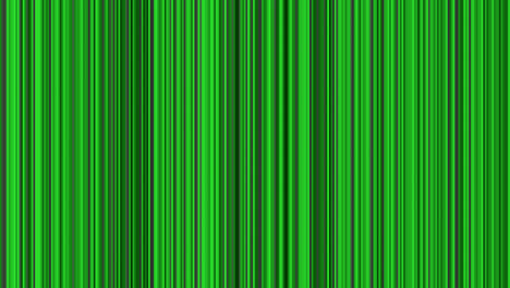 Looping-Animation-Von-Schwarzen,-Grauen-Und-Grünen-Vertikalen-Linien,-Die-Oszillieren