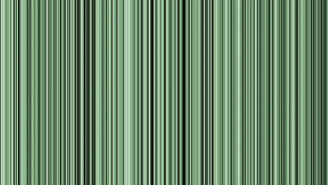 Looping-Animation-Von-Schwarzen,-Grauen,-Weißen-Und-Grünen-Vertikalen-Linien,-Die-Oszillieren