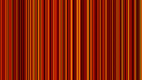 Looping-Animation-Von-Schwarzen,-Roten-Und-Gelben-Vertikalen-Linien,-Die-Oszillieren