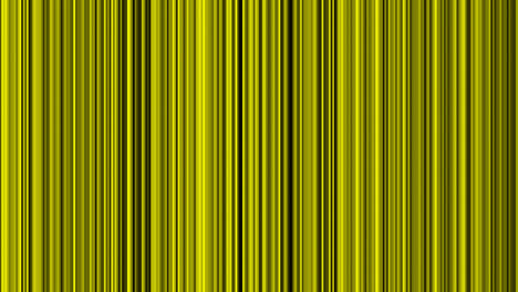 Looping-Animation-Von-Gelben-Und-Schwarzen-Vertikalen-Linien,-Die-Oszillieren