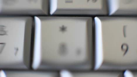 The-8-key-on-a-keyboard-quickly-comes-into-focus