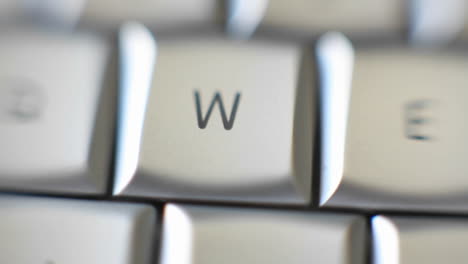 The-letter-W-is-on-a-computer-keyboard