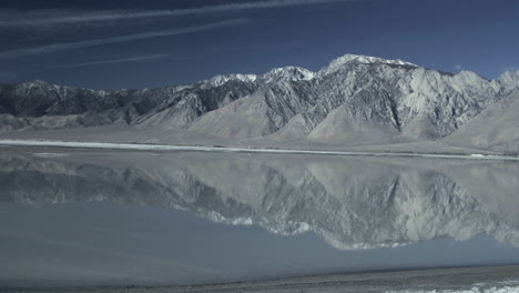 A-lake-in-the-owens-valley-of-california-reflects-the-mountains