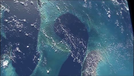 Shots-Of-The-Earth-From-Espacio-Featuring-The-Blue-Of-Oceans-And-Water
