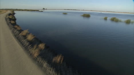 Aerials-Over-The-California-Aqueduct