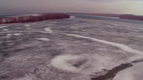 Aerials-Over-The-Canada-Us-Border-Along-The-St-Clair-River-1