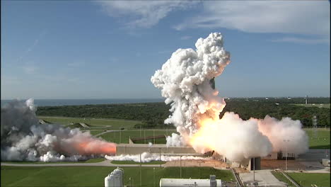 The-Nasa-Grail-Mission-Rocket-Lifts-Off-From-Launchpad