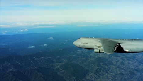 Aerials-Of-The-Us-Air-Force-Air-Mobility-Command-C5-In-Flight-8