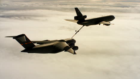 Aerials-Of-The-Us-Air-Force-Air-Mobility-Command-Kc10-Refueling-Another-Plane-In-Midair-1