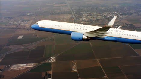 Aerials-Of-The-Us-Air-Force-Air-Mobility-Command-C32-In-Flight-9