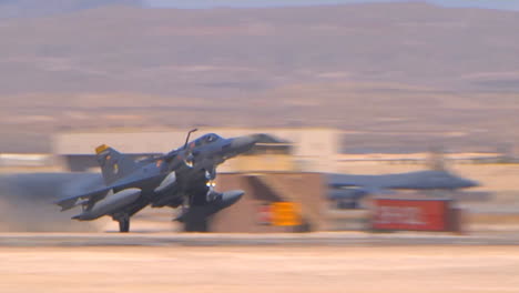 A-Colombian-Air-Force-Fighter-Jet-Takes-Off-From-An-Airbase