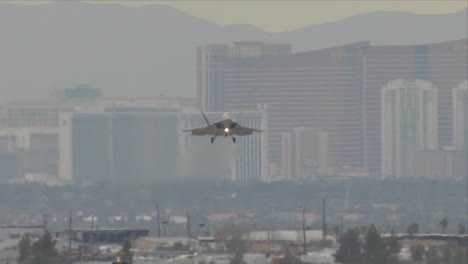 Luftwaffe-F35-Kampfjet-Landet-Auf-Dem-Nellis-Air-Force-Base-Las-Vegas-Nevada