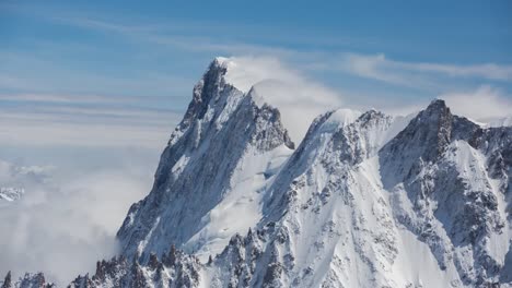 Mont-Blanc-Zeitraffer