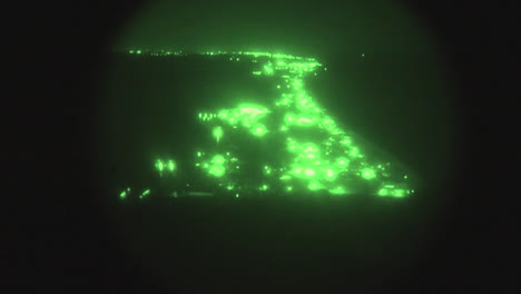 Night-Vision-Of-Osprey-Aircraft-In-Flight