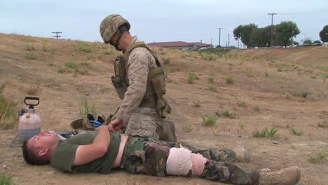 Marines-And-Sailors-Are-Trained-In-Life-Saving-Skills