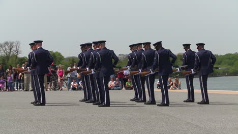 Us-Marines-Practice-Honor-Guard-Activities-In-Washington-Dc-2