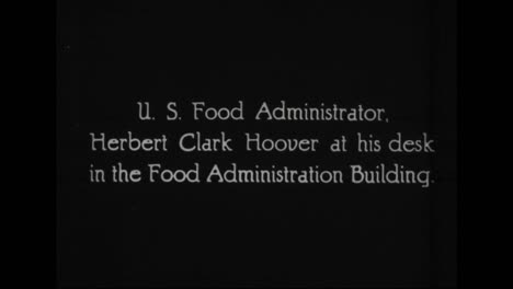 Se-Perfilan-Funcionarios-Prominentes-En-La-Administración-Del-Presidente-Woodrow-Wilson-De-1917-A-1921,-Incluido-Herbert-Hoover