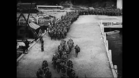 Troops-Prepare-To-Leave-America-For-World-War-One-From-The-Hoboken-Port-In-New-York-In-1918-1