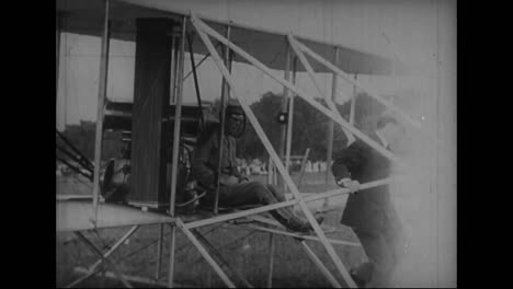 Orville-Wright-And-Lt-Frank-P-Lahm-The-First-Army-Passenger-Test-The-Wright-Flyer\"\"-During-Trials-At-Fort-Myer-In-1909\"\"-1